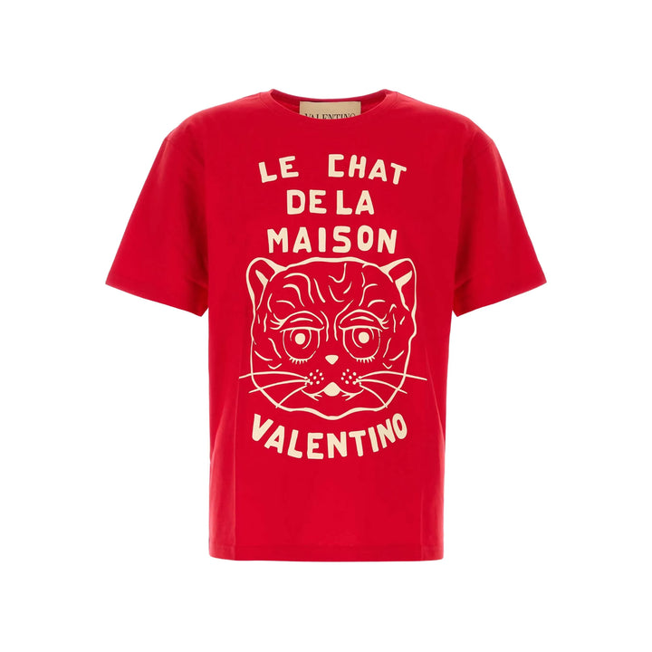 Valentino T Shirt - Rosso | 8459d9a985b35b2ff80ff19cceb5f531d1ef35bc