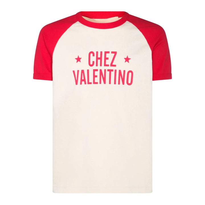 Valentino T Shirt - Neutri, Rosso | e054c616792f79a464248a07f4b3e21b6a6d3daa