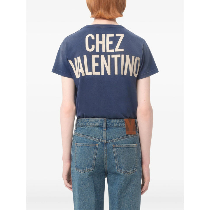 Valentino T Shirt - Blu | 25daa1bdaeac9078f201892cd6f780a3f38b470e