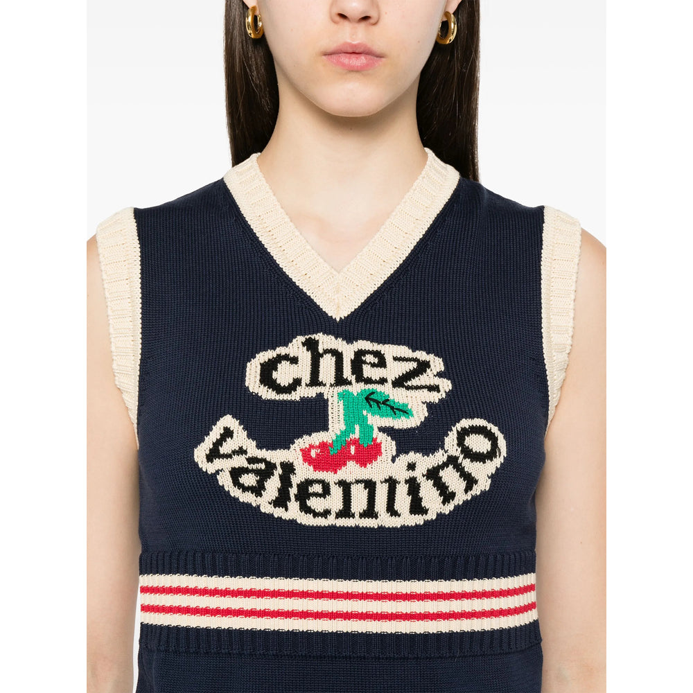 Valentino Top - Blu, Neutro | 3012ad1c1e2a0fddec3ed7d1a820db70b5370501