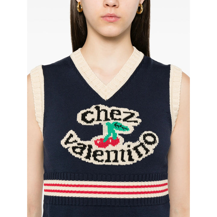 Valentino Top - Blu, Neutro | 3012ad1c1e2a0fddec3ed7d1a820db70b5370501