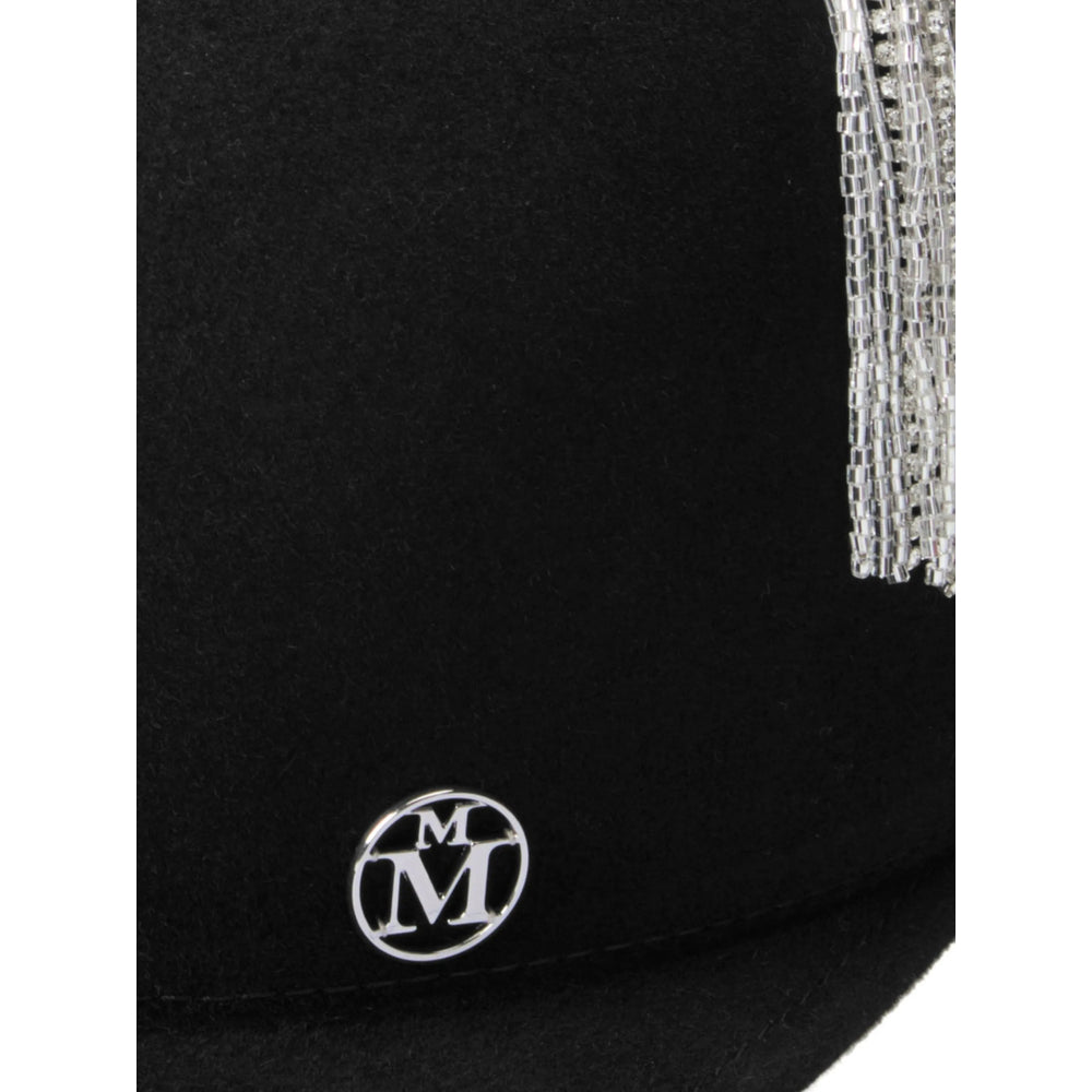 Maison Michel Caps - Nero | cfe39531df13bfa57a2e943413a889c59b90b749