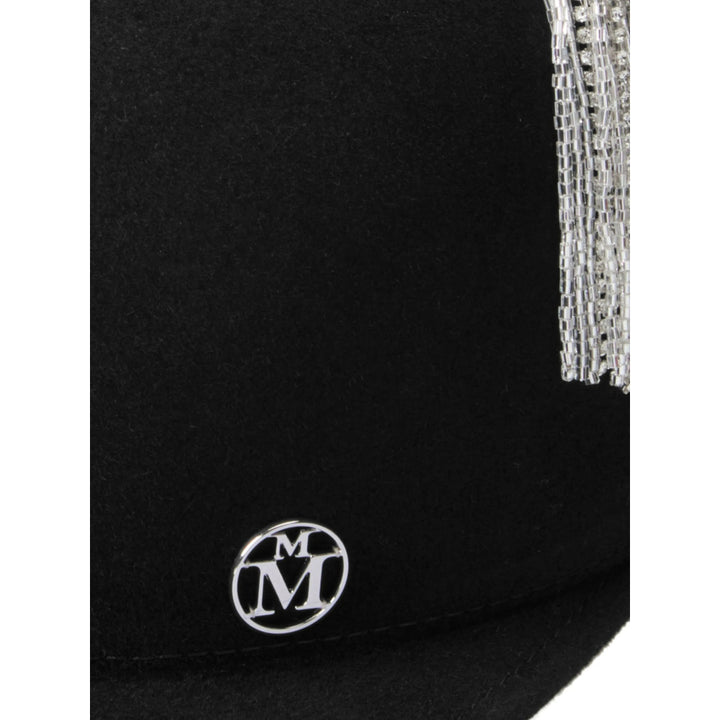 Maison Michel Caps - Nero | cfe39531df13bfa57a2e943413a889c59b90b749