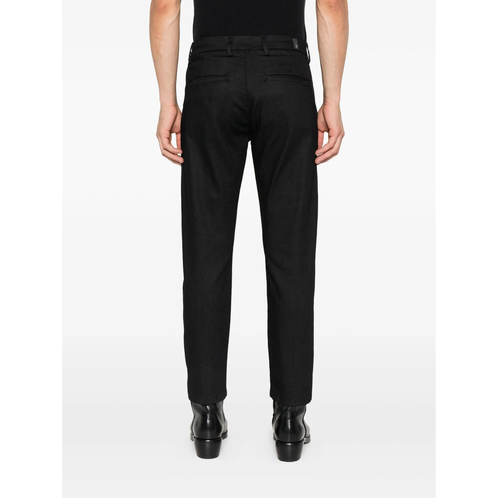 7 For All Mankind Pantaloni - Nero | 201cc7ce7cafac2508e9e96db06f77b5bf09246d