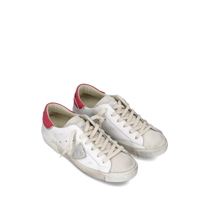 Philippe Model Sneakers - Bianco, Rosso | 17fb26bcf5afe944f5ec530d7c52ff5b3606ee06