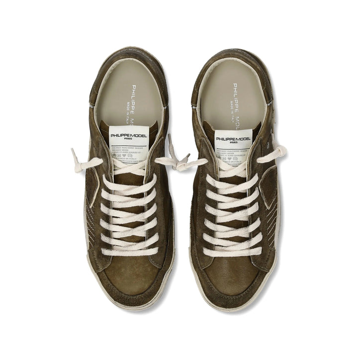 Philippe Model Sneakers - Verde, Marrone | 98c503a18139d1a75418c3334f195d5eea09b6ea