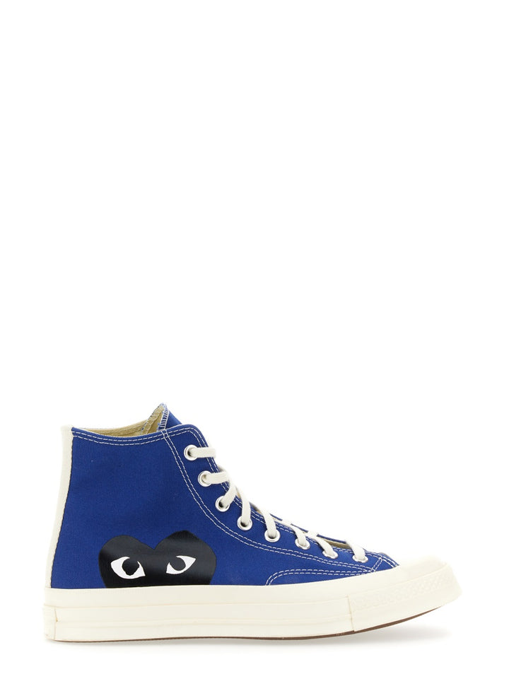 Comme Des Garçon Play x Converse Sneakers - Blu | Wanan Luxury