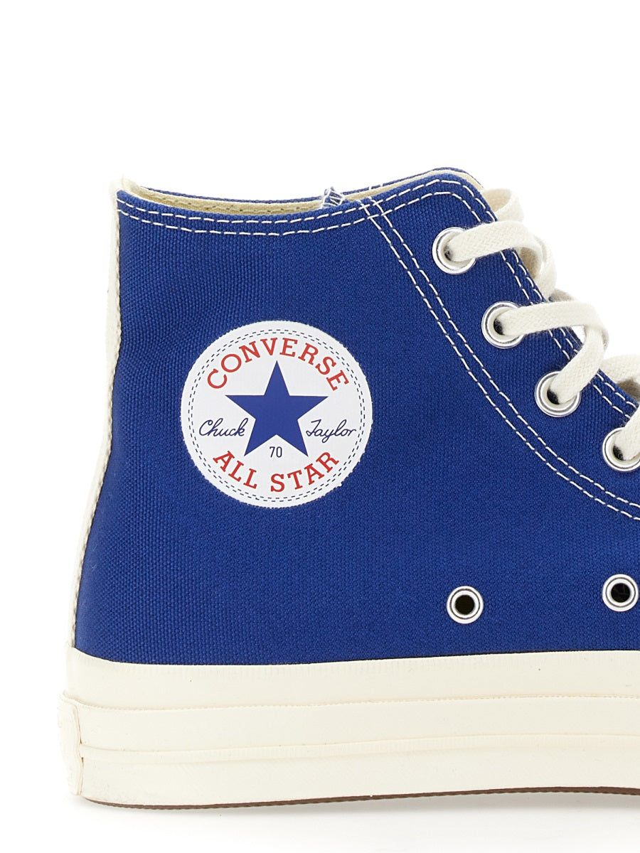 Comme Des Garçon Play x Converse Sneakers - Blu | Wanan Luxury