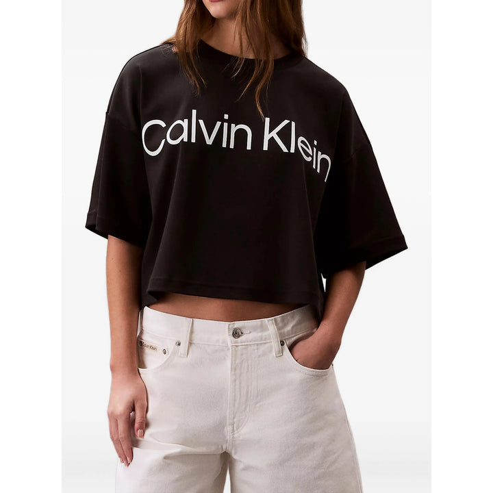 Calvin Klein T Shirt - Nero | fefc66fd9b4383b219232168ab34827d0ce6179e