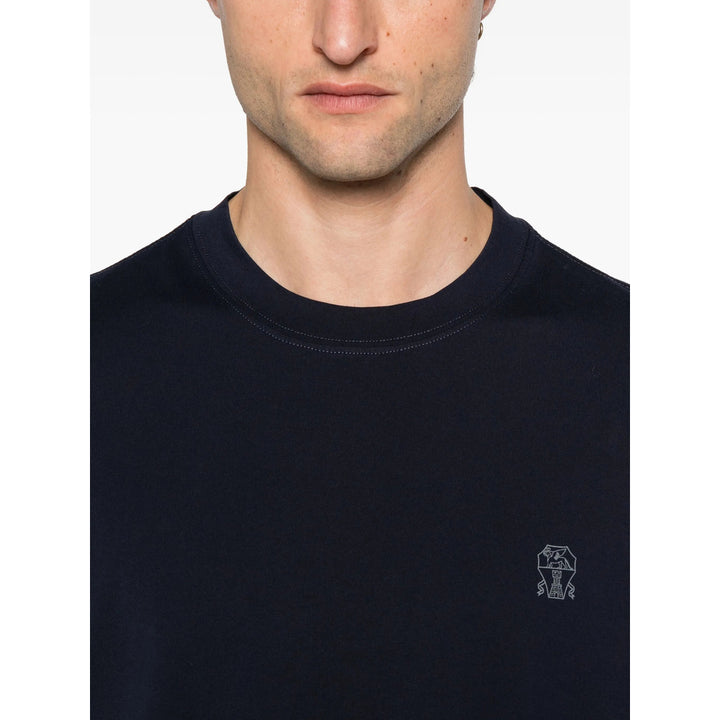 Brunello Cucinelli T Shirt - Blu | 8a5349ae04486b1a9efc804f255b85a4744ba1bd