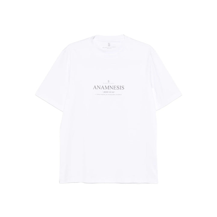 Brunello Cucinelli T Shirt - Bianco | ebe696c2a05867830903ace2254e213ee0c8f65c