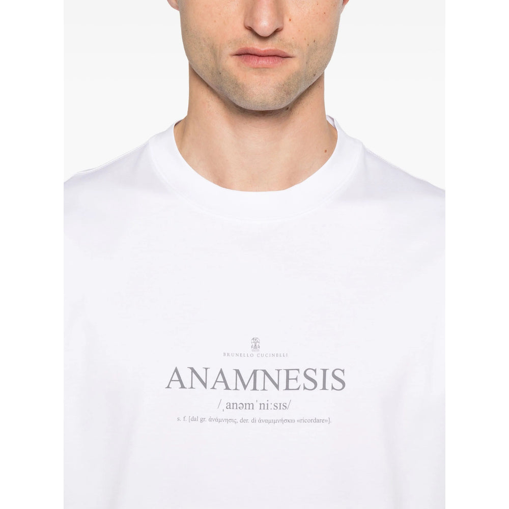 Brunello Cucinelli T Shirt - Bianco | 77847d5899c285952ee7d88af514f390572a1b92