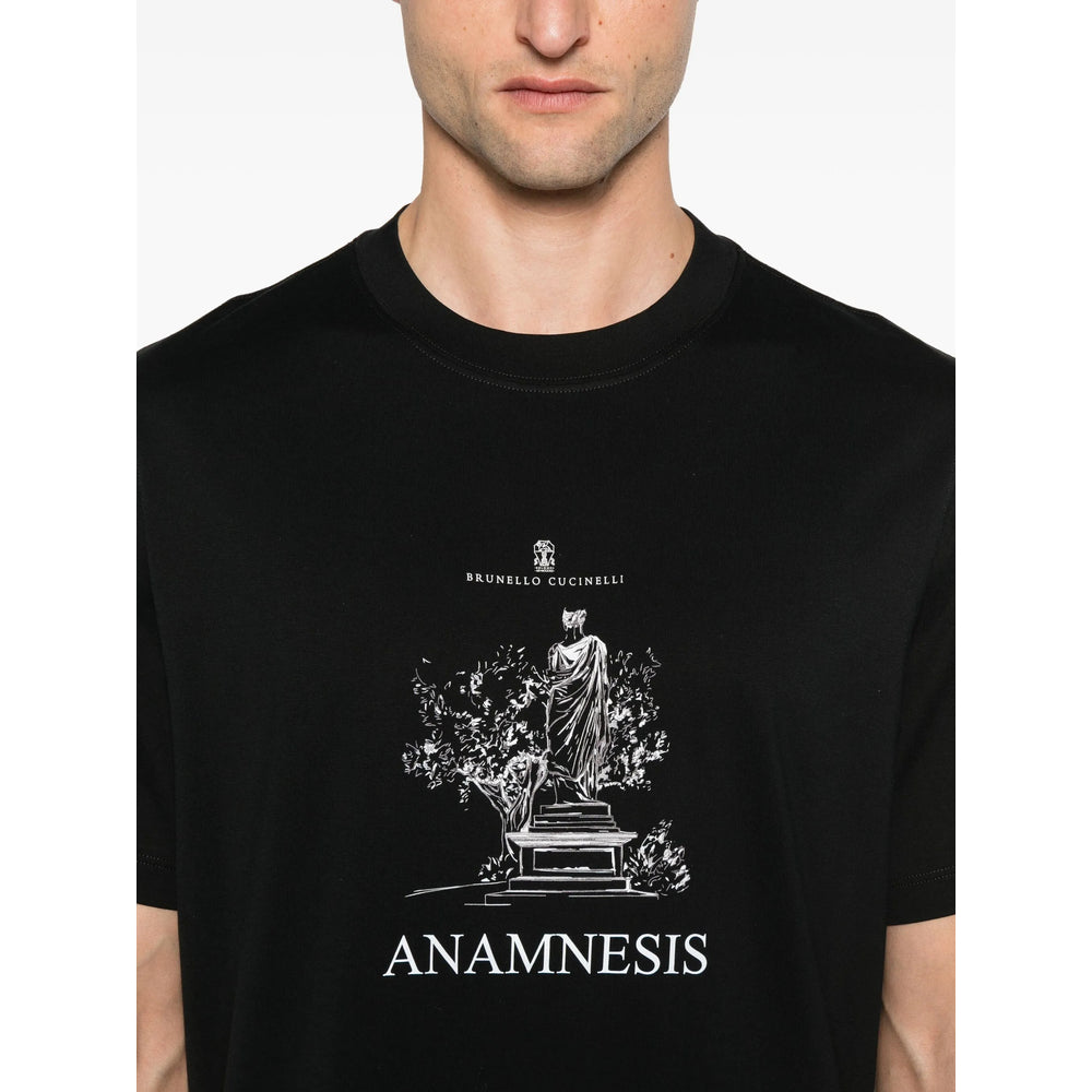 Brunello Cucinelli T Shirt - Nero | 948fae88b6cbd6c7537a9b5ba15b63f1e8e4e04b