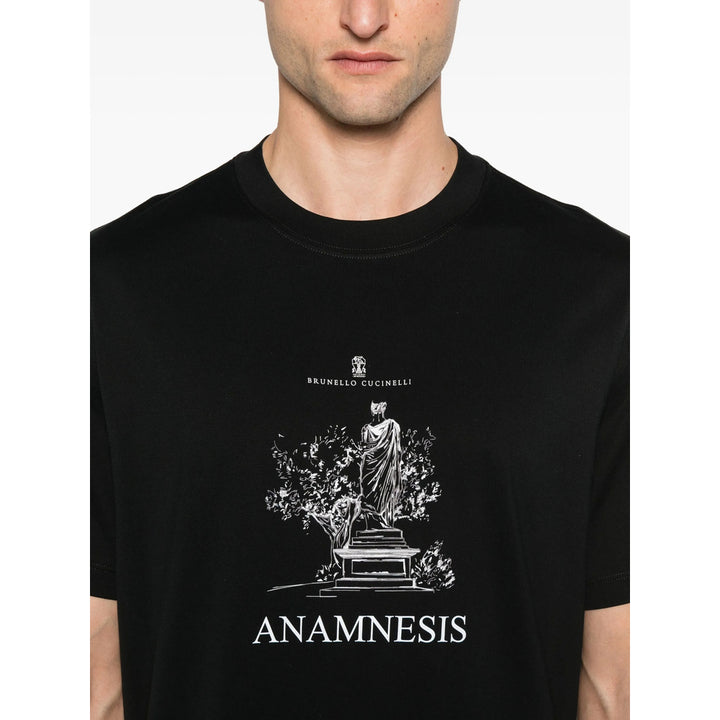 Brunello Cucinelli T Shirt - Nero | 948fae88b6cbd6c7537a9b5ba15b63f1e8e4e04b