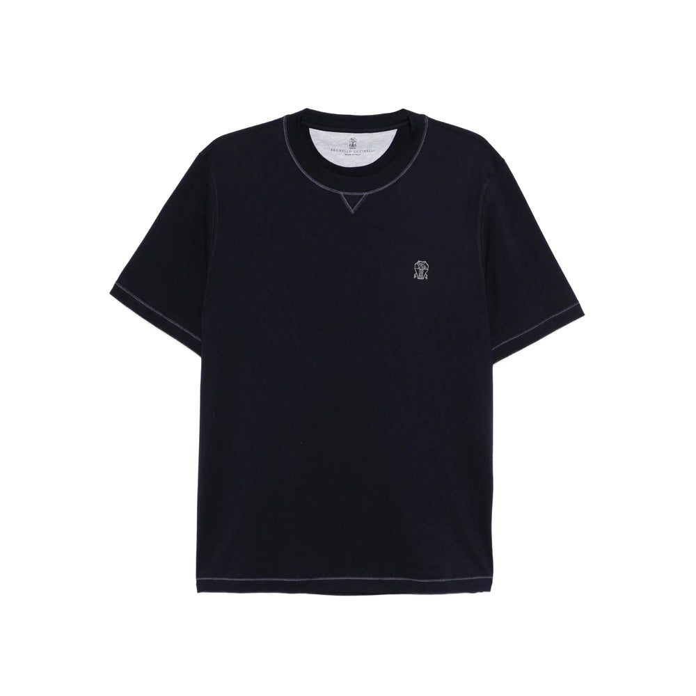 Brunello Cucinelli T Shirt - Blu | 937fce14c381daf6af89665da9e52ad1cf2fbc11