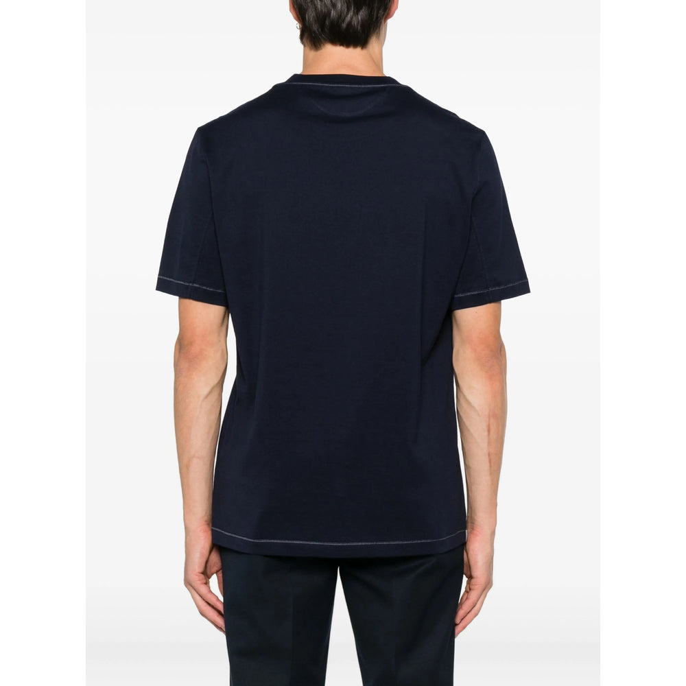 Brunello Cucinelli T Shirt - Blu | 0ebca2b1a712a0c579f8384f626dc0760259064a