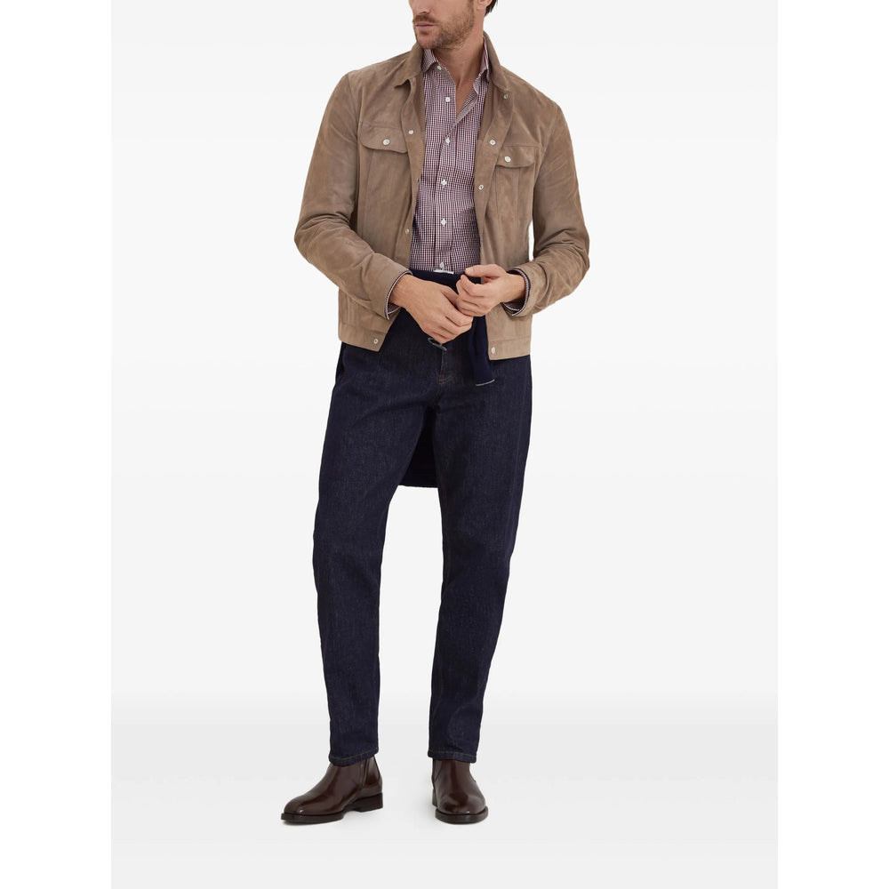 Brunello Cucinelli Camicie - Rosso, Bianco | f6c68c557df4dbd78f2d9b78865c0d3764d9e02a