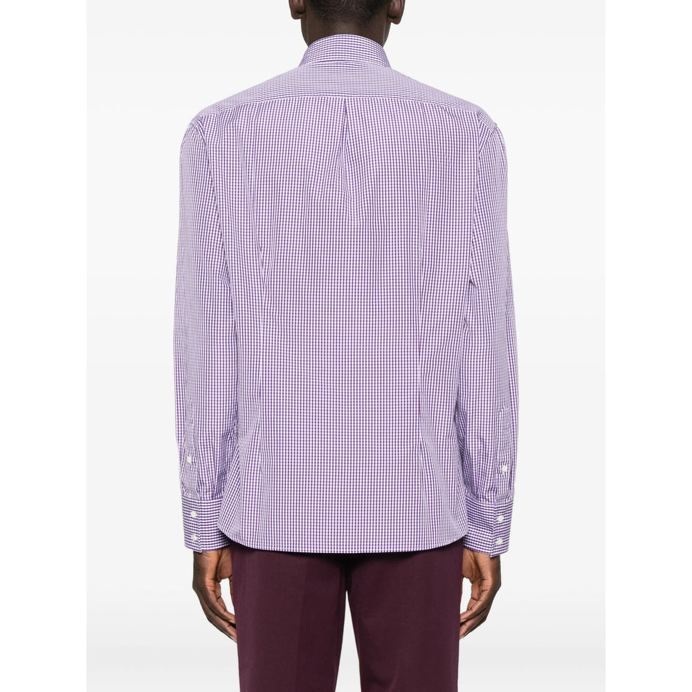 Brunello Cucinelli Camicie - Viola, Bianco | 28f314356055ca0691716a603697bea5f720cb1b