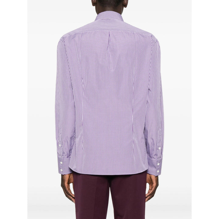 Brunello Cucinelli Camicie - Viola, Bianco | 28f314356055ca0691716a603697bea5f720cb1b