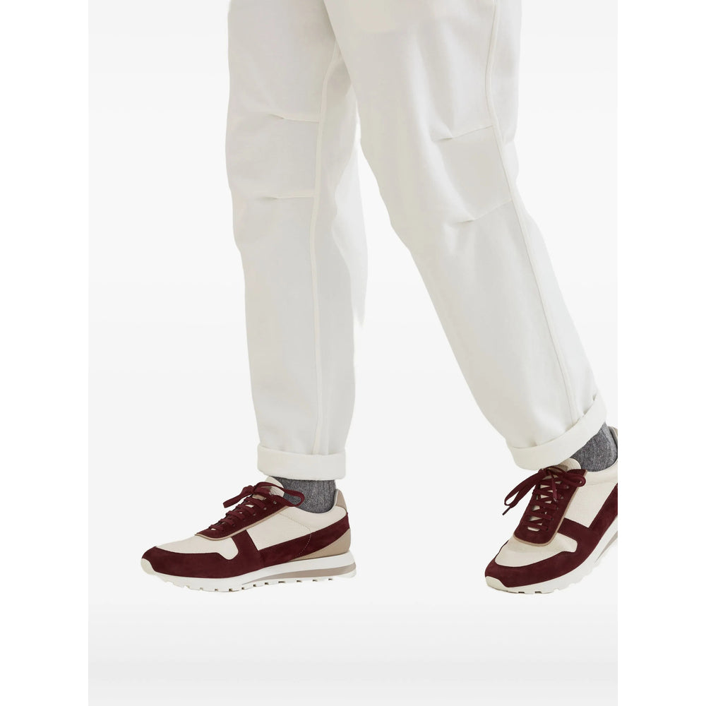 Brunello Cucinelli Sneakers - Neutri, Rosso | 7751afeced74d6cb109afb2f6db6d7758f1bf178