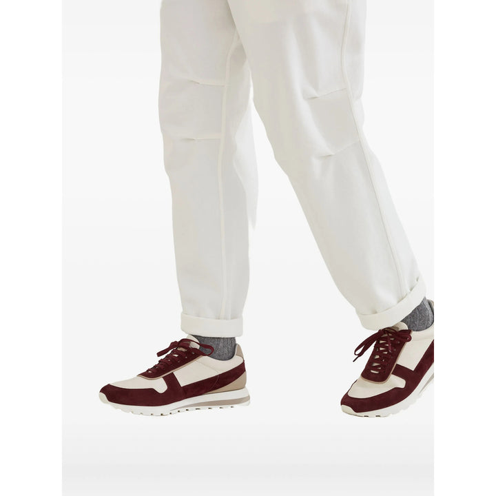Brunello Cucinelli Sneakers - Neutri, Rosso | 7751afeced74d6cb109afb2f6db6d7758f1bf178