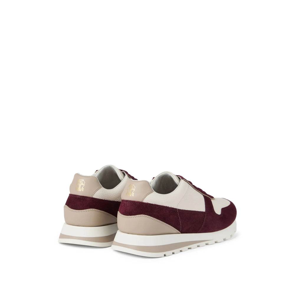 Brunello Cucinelli Sneakers - Neutri, Rosso | 43139e2dccf23bbc0b0009188cfd87995c9a9a88