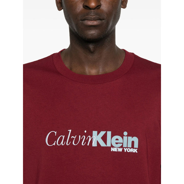 Calvin Klein T Shirt - Rosso | 25ae11196f7445f0bd3a99ab16a484d4c9fec56f