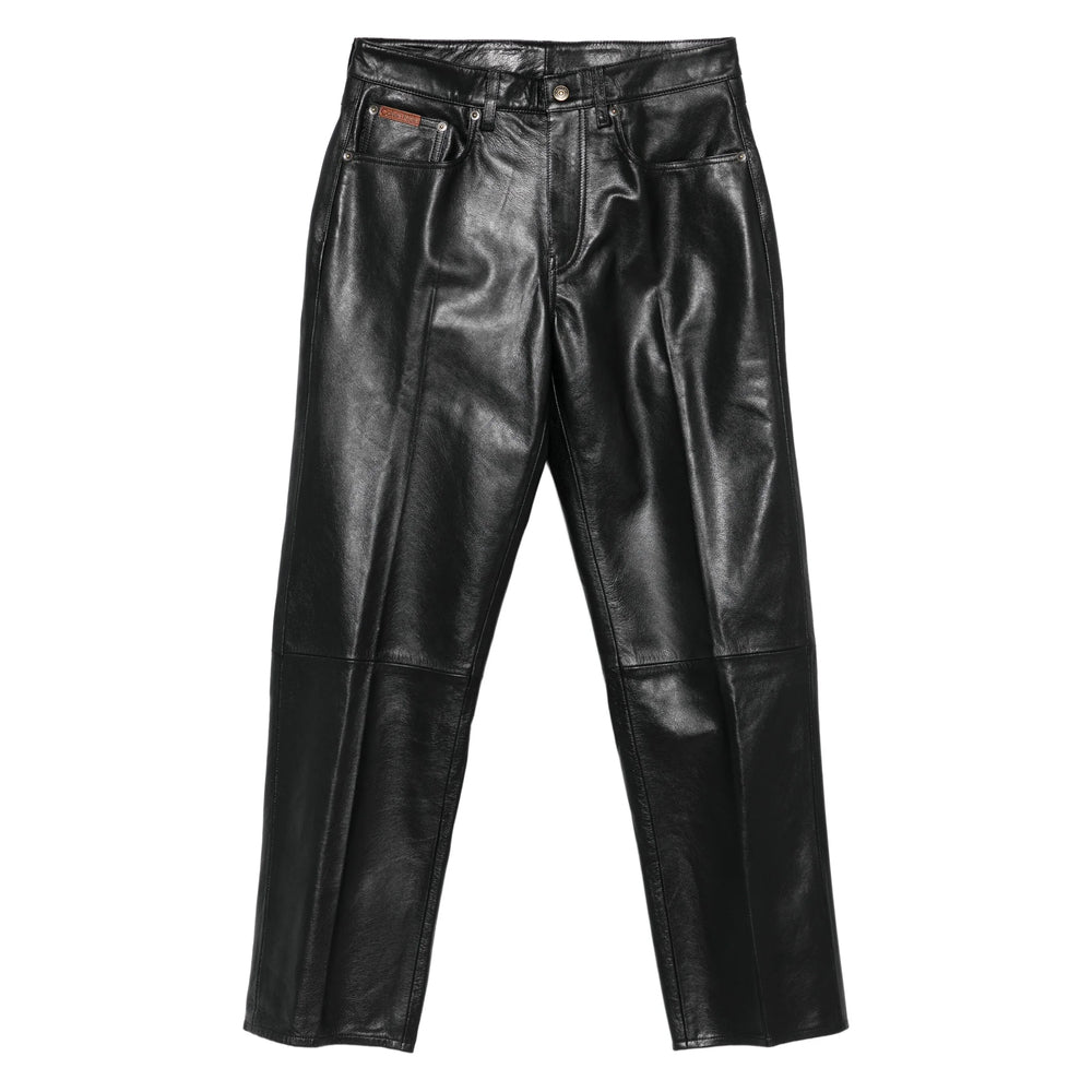 Calvin Klein Leather Pants - Nero | 08b011b577bb7de4710f9b80b3d4de5de83a03e0