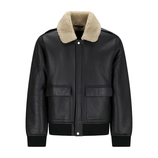 Leather Outerwears Nero