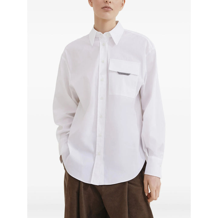 Brunello Cucinelli Camicie - Bianco | ef76055044ecb58b09b3bed270a7f45b49ffa91c