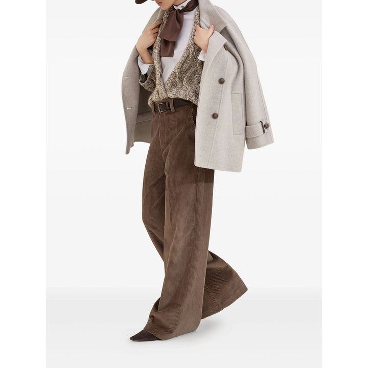 Brunello Cucinelli Pantaloni - Marrone | 5cf92249ebfcdff5e5fd8eeb2efb1eff544f1900