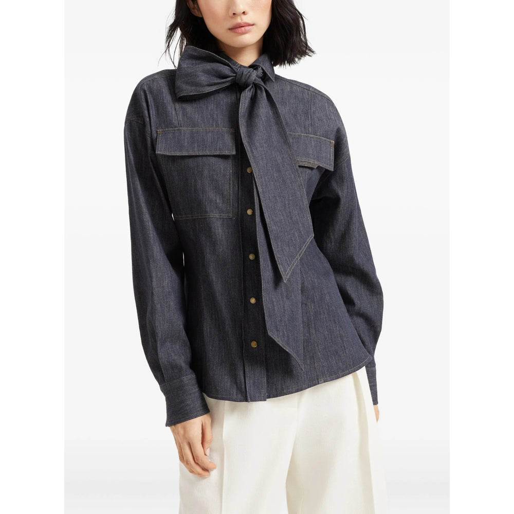 Brunello Cucinelli Camicie - Blu | ae6c8ea3678528048bac099d0d7f9d5e4b38841e