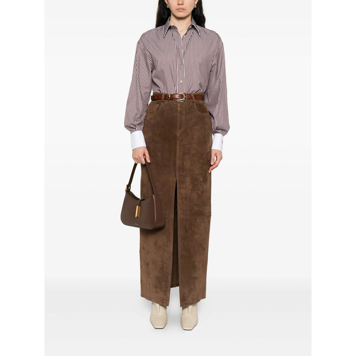 Brunello Cucinelli Camicie - Marrone | f0055f6941262111de3ac6e73eff450f43811093