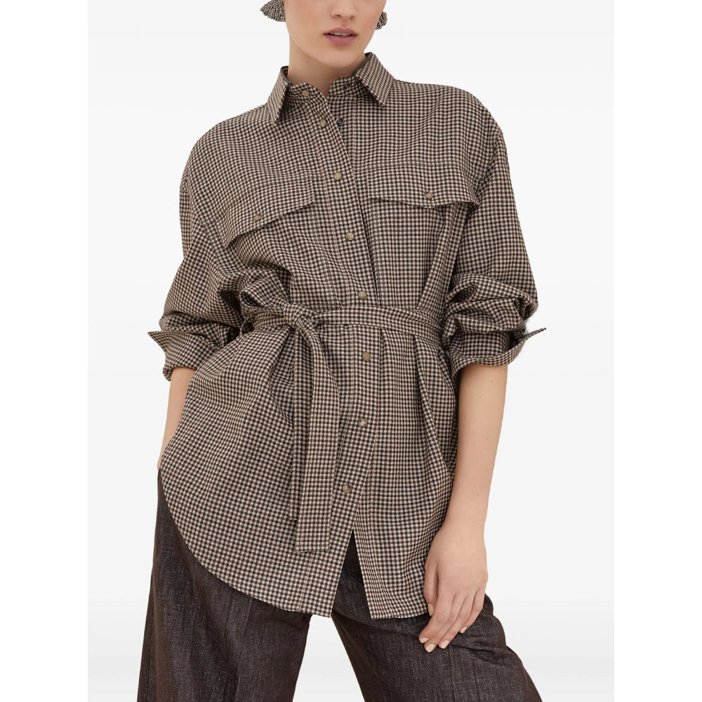 Brunello Cucinelli Camicie - Marrone | 832979790bad8f2a23dad71e43f34b792fa0f368