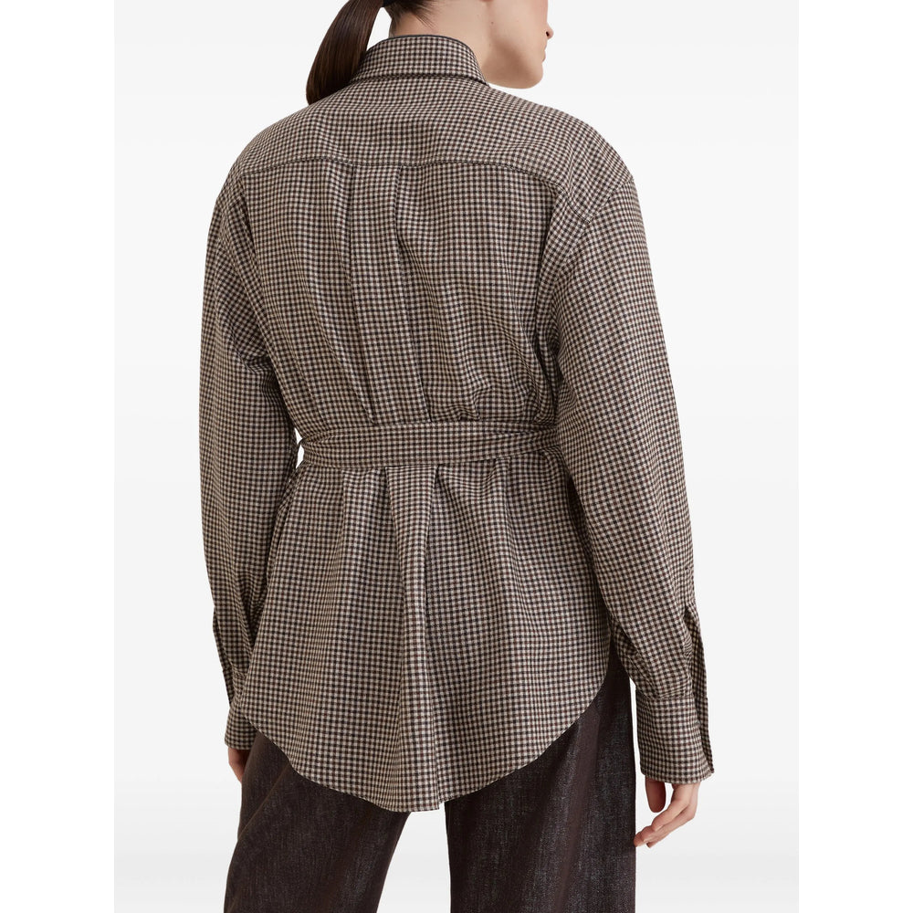 Brunello Cucinelli Camicie - Marrone | 65170261315e65c6e21bd0c532d6b77de9d38ab4