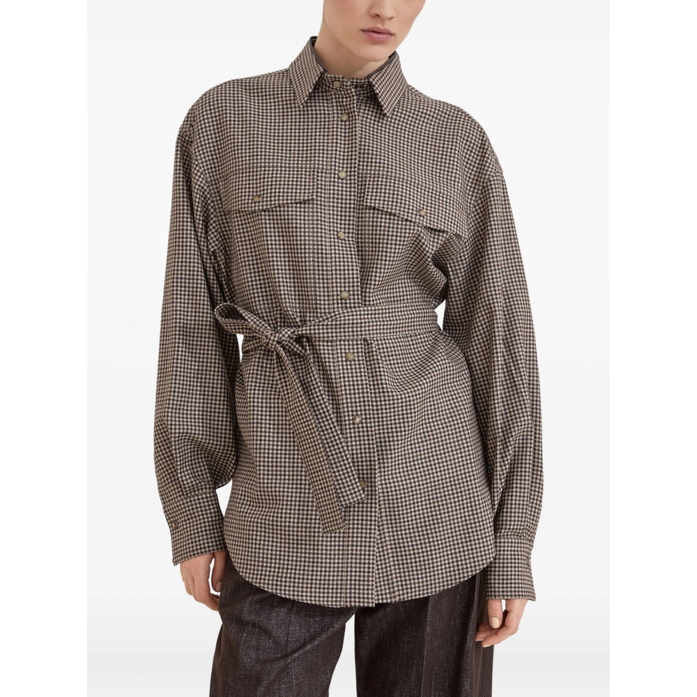 Brunello Cucinelli Camicie - Marrone | 82da8f2f258b8a4b1c97318b13848c7425200458