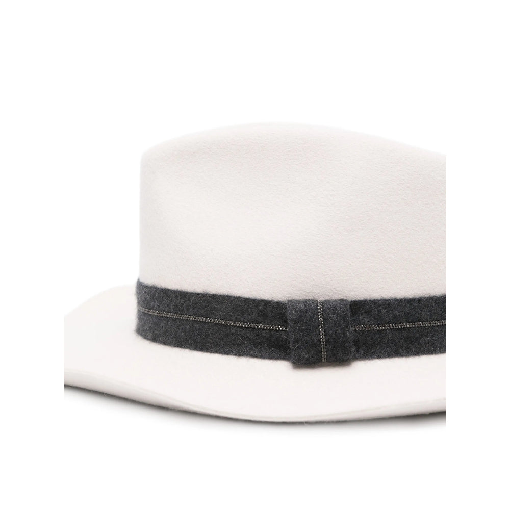 Brunello Cucinelli Caps - Bianco | 42d80c39fded06557095897cfdf11daaa061c44e