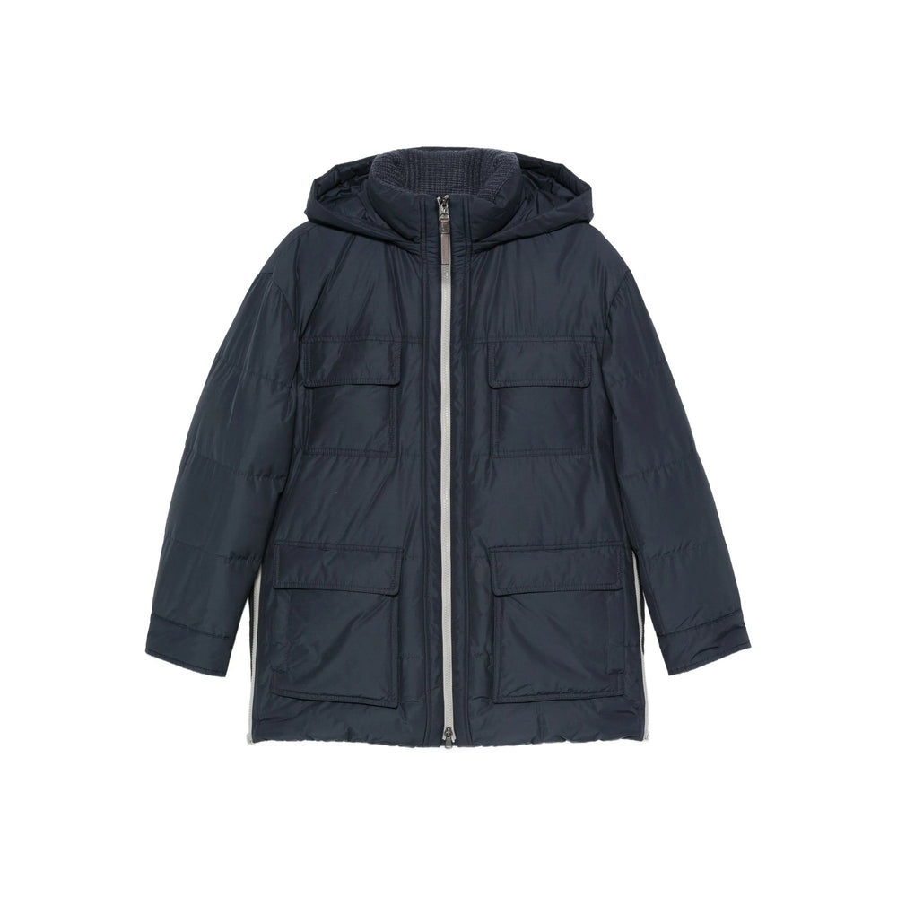 Brunello Cucinelli Outerwears - Blu | 76809506e5f9fb17eef6f19c47042dbeae6fd295