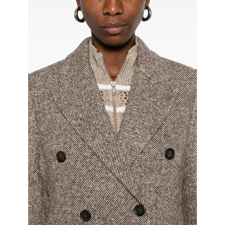 Brunello Cucinelli Giacche - Marrone | 1042c670f0f4d1b6d8474b00730d02a476f64030