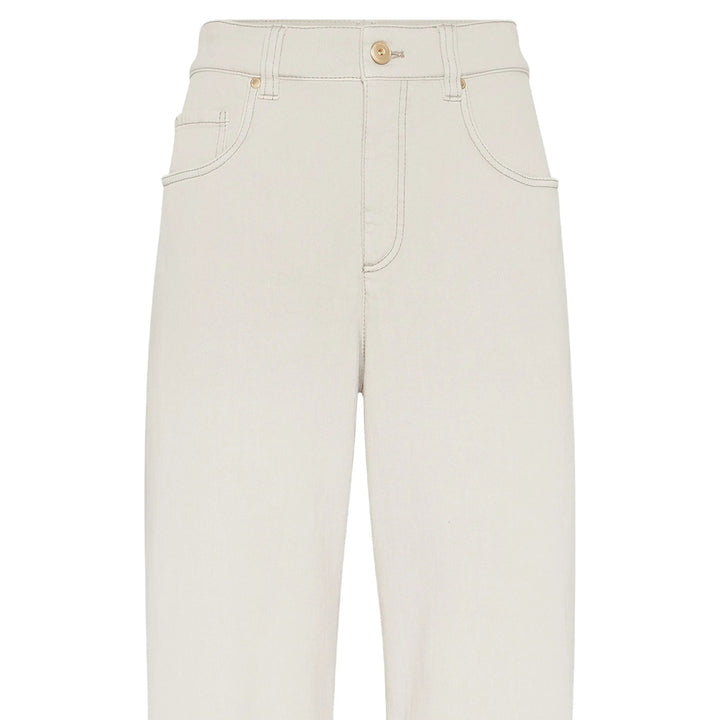 Brunello Cucinelli Pantaloni - Neutro | d17fcfe8963f8e257f00b734364a2a3bf205b4b6