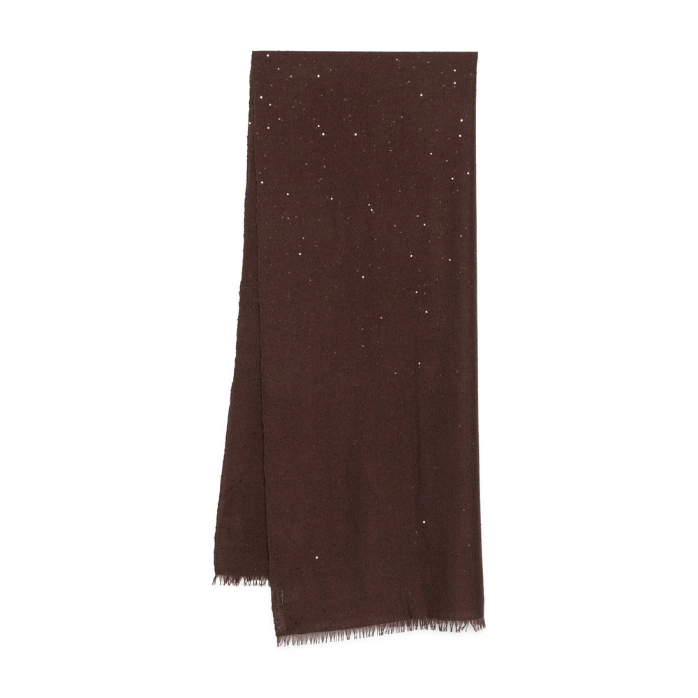 Brunello Cucinelli Scarves - Marrone | de804fb84dfdd887471050f072f45dd2d3da79e0