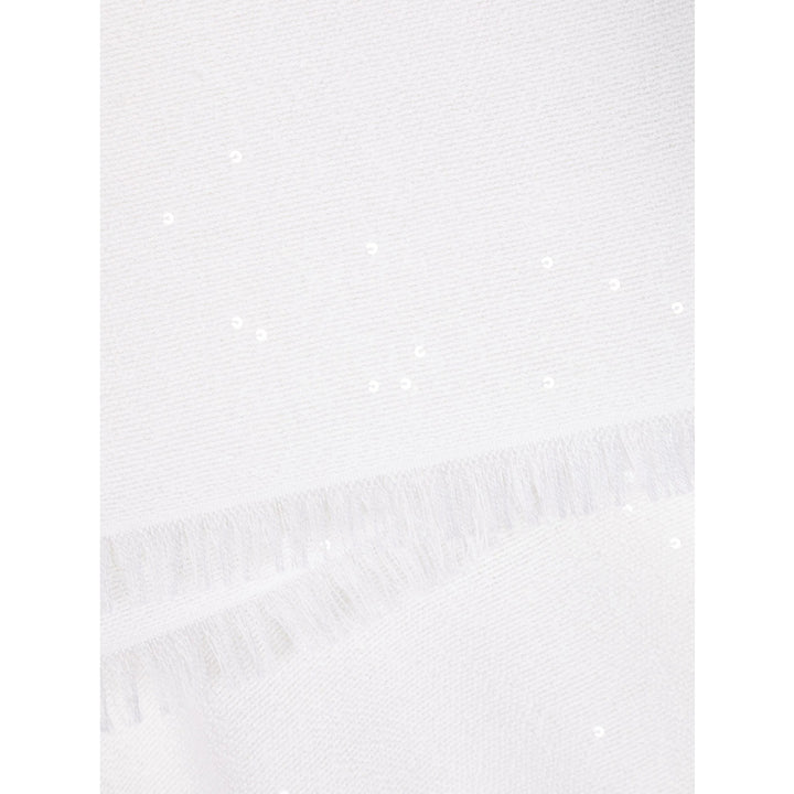 Brunello Cucinelli Scarves - Bianco | 01dfdab44794ff3301d7c61a9854f6262a229562