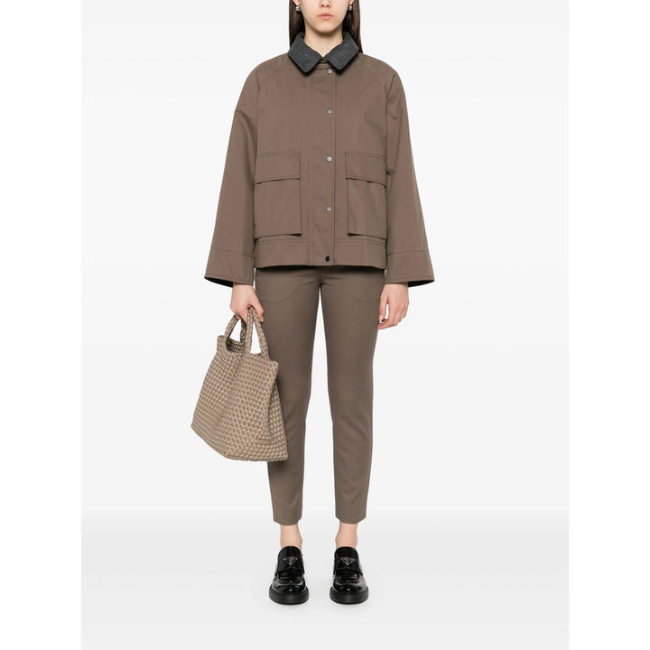 Brunello Cucinelli Pantaloni - Verde | 98665e9540b852a0574cce0c09b64b7253fc0385