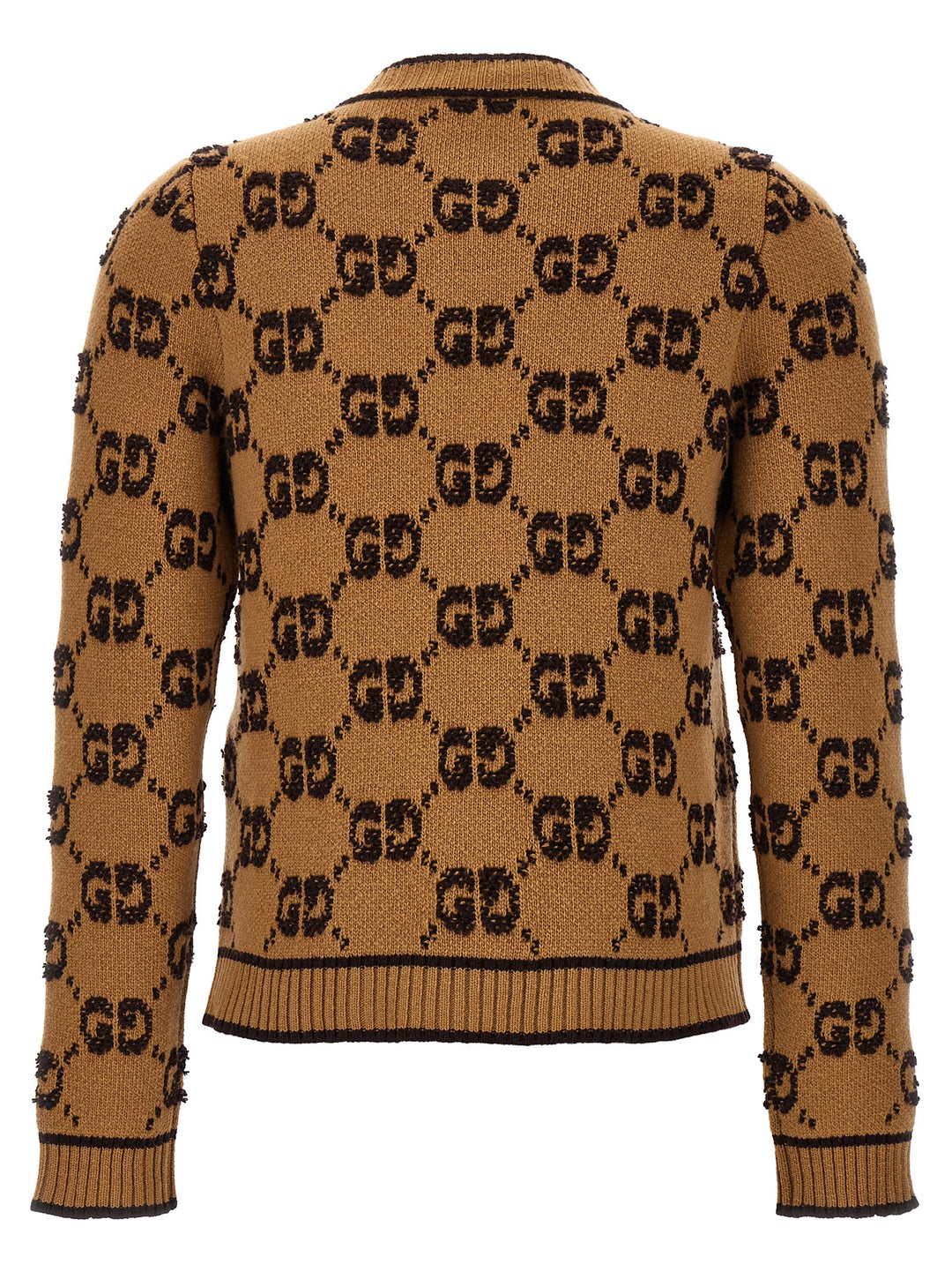Gucci Gg Tweed Bouclè Cardigan Maglioni - Beige | 8a1650c6a81982b2959258fbc500a6c882c76153