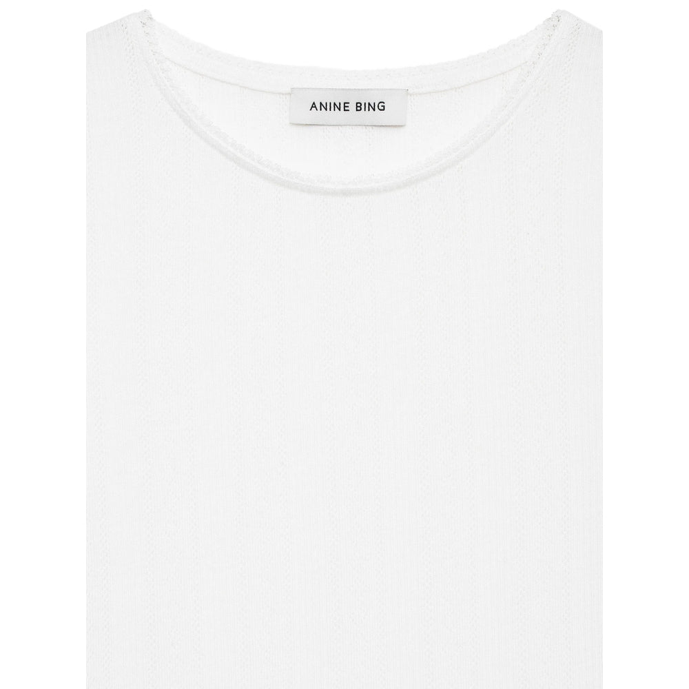 Anine Bing T Shirt - Bianco | abc388606777514c4ecd4e93a025a2a0c06c5404