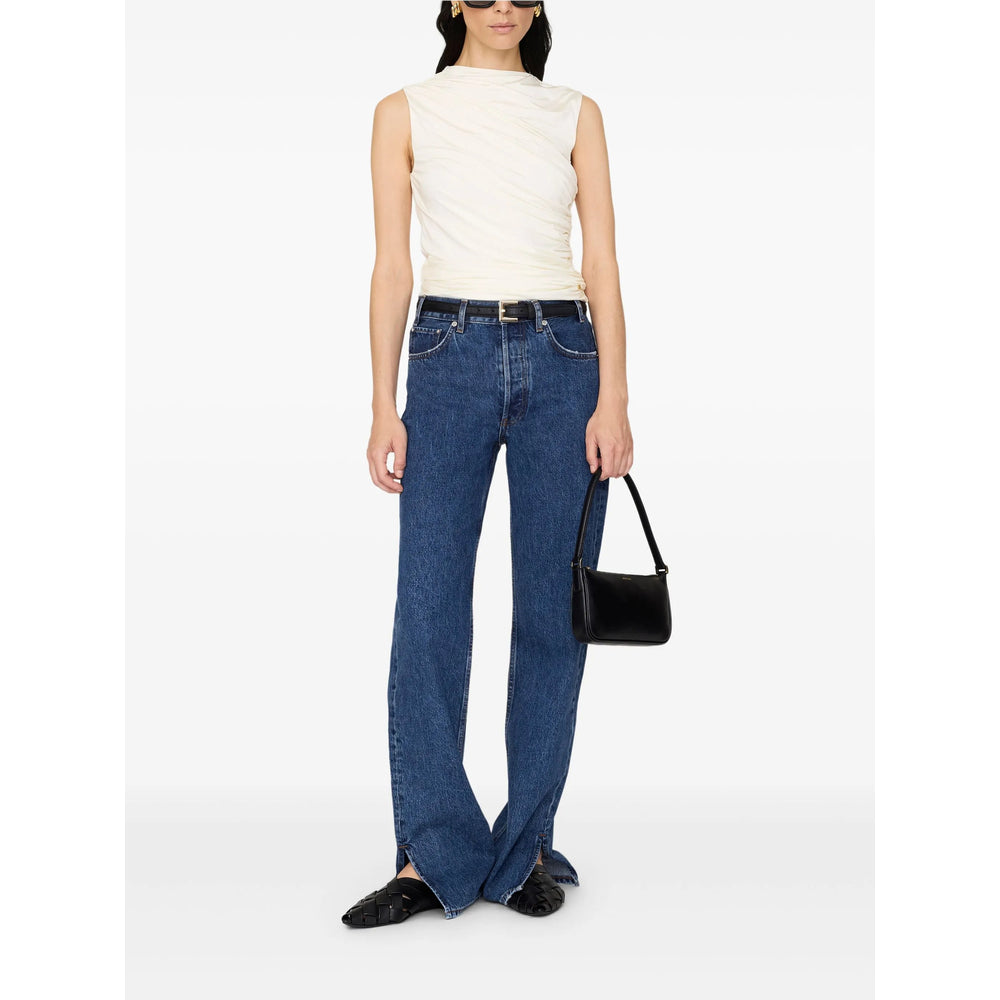 Anine Bing Top - Bianco | 171b580f302bdf71f0345b69e1527fbc167a9497