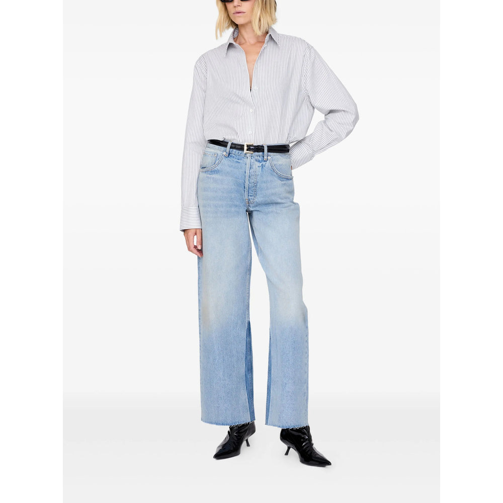 Anine Bing Camicie - Bianco, Nero | 24f2bb83621e94011a3ada20c82fe2da96209235