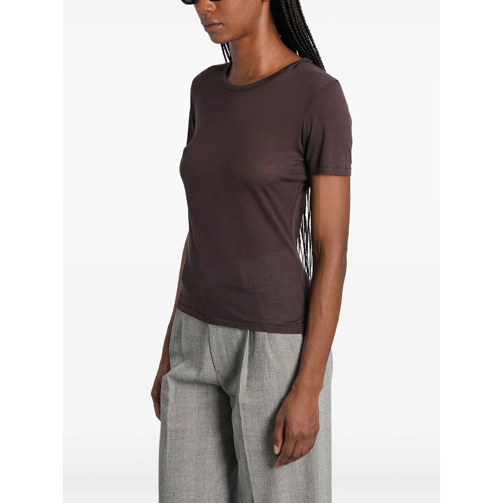 Anine Bing T Shirt - Marrone | 3b192a81ab2c9fd4f7729d331f3a245f9af2ac8e