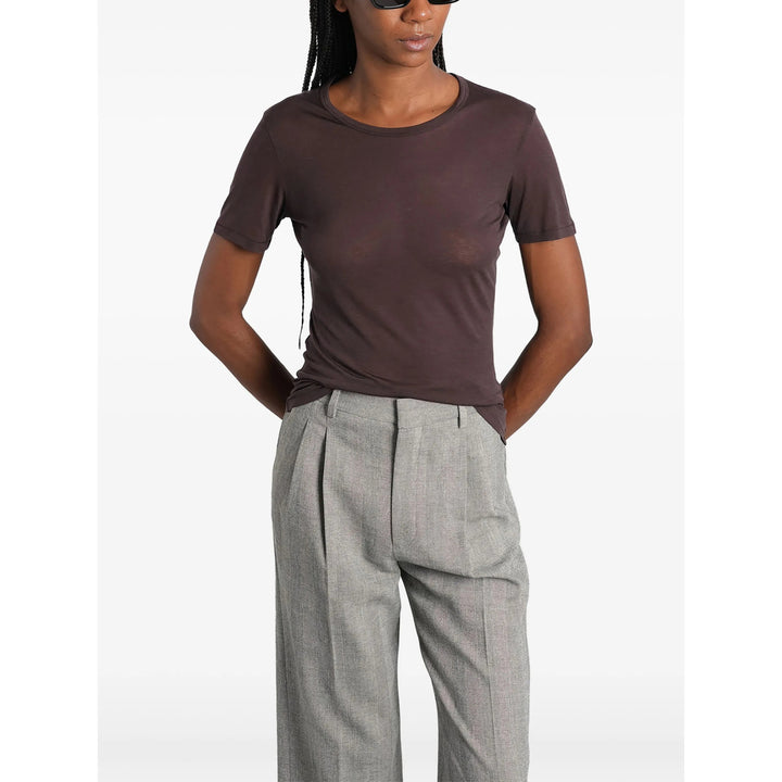 Anine Bing T Shirt - Marrone | 4194f8955f36a20a7d0bb0d294d838c5942b5120