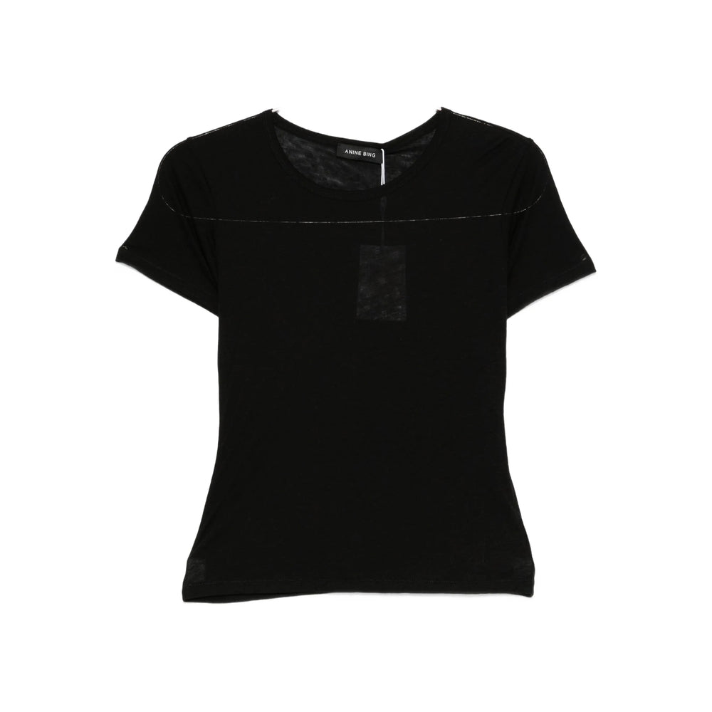 Anine Bing T Shirt - Nero | 4874a3e567798d7ce6edc685c8df3108c522dea3